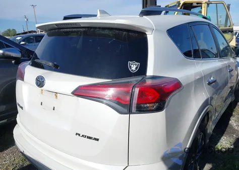 2017 Toyota Rav4 Platinum из США, поврежденный, VIN 2T3YFREV7HW325570